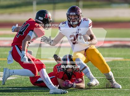 Thumbnail 2 in Loyola Academy vs. Huntley (IHSA Class 8A Quarterfinal) photogallery.