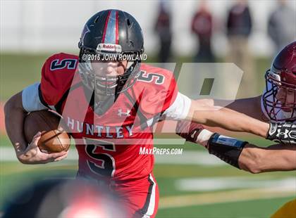 Thumbnail 2 in Loyola Academy vs. Huntley (IHSA Class 8A Quarterfinal) photogallery.
