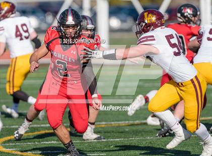 Thumbnail 1 in Loyola Academy vs. Huntley (IHSA Class 8A Quarterfinal) photogallery.