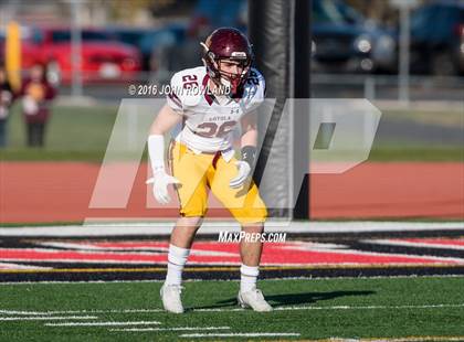 Thumbnail 3 in Loyola Academy vs. Huntley (IHSA Class 8A Quarterfinal) photogallery.