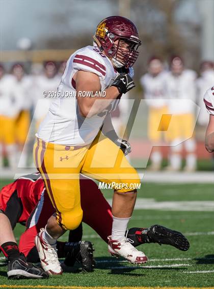 Thumbnail 3 in Loyola Academy vs. Huntley (IHSA Class 8A Quarterfinal) photogallery.