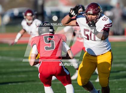 Thumbnail 2 in Loyola Academy vs. Huntley (IHSA Class 8A Quarterfinal) photogallery.
