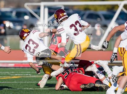 Thumbnail 1 in Loyola Academy vs. Huntley (IHSA Class 8A Quarterfinal) photogallery.