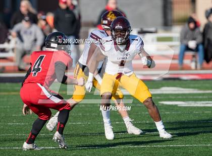 Thumbnail 1 in Loyola Academy vs. Huntley (IHSA Class 8A Quarterfinal) photogallery.