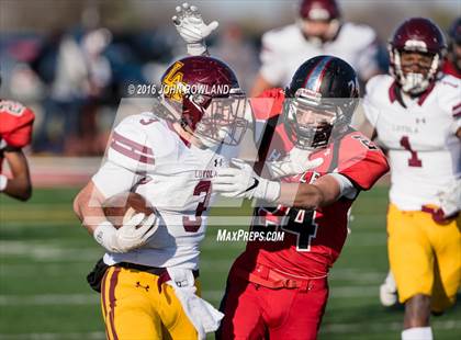 Thumbnail 3 in Loyola Academy vs. Huntley (IHSA Class 8A Quarterfinal) photogallery.
