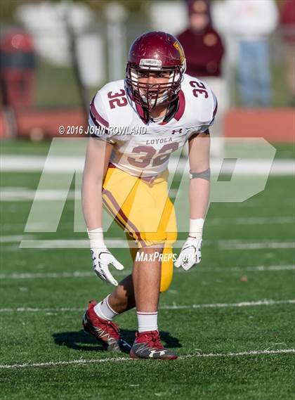 Thumbnail 1 in Loyola Academy vs. Huntley (IHSA Class 8A Quarterfinal) photogallery.