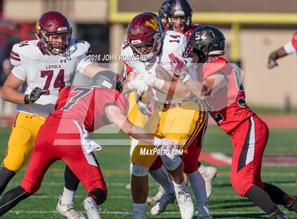 Thumbnail 1 in Loyola Academy vs. Huntley (IHSA Class 8A Quarterfinal) photogallery.