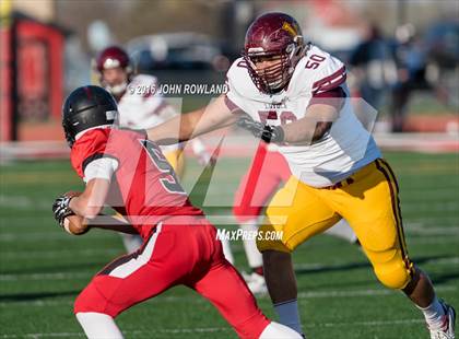 Thumbnail 3 in Loyola Academy vs. Huntley (IHSA Class 8A Quarterfinal) photogallery.