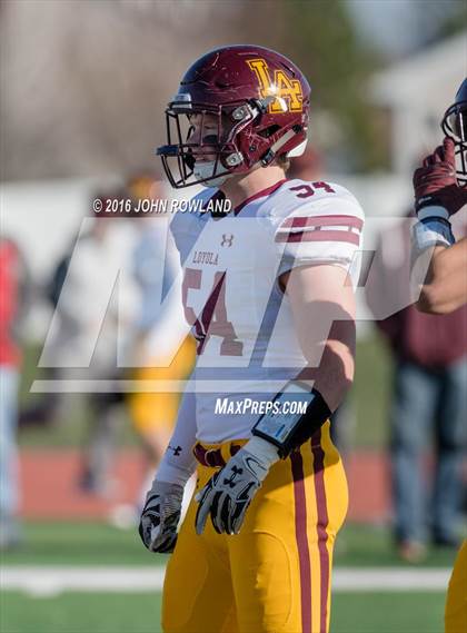 Thumbnail 2 in Loyola Academy vs. Huntley (IHSA Class 8A Quarterfinal) photogallery.