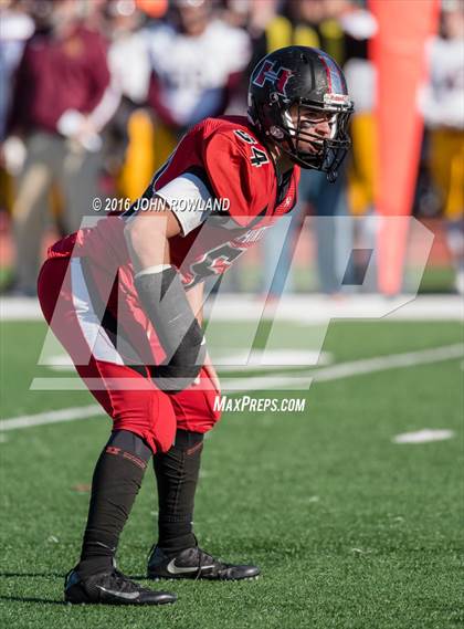 Thumbnail 2 in Loyola Academy vs. Huntley (IHSA Class 8A Quarterfinal) photogallery.