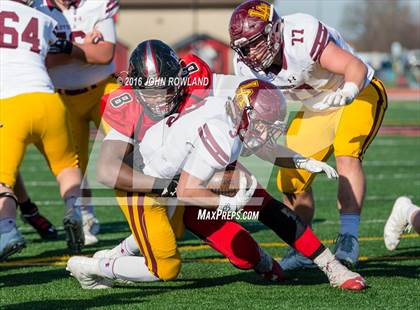 Thumbnail 2 in Loyola Academy vs. Huntley (IHSA Class 8A Quarterfinal) photogallery.