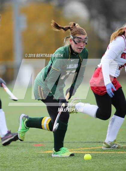 Thumbnail 2 in Afton vs. Lakeland (NYSPHSAA Class B Semifinal) photogallery.