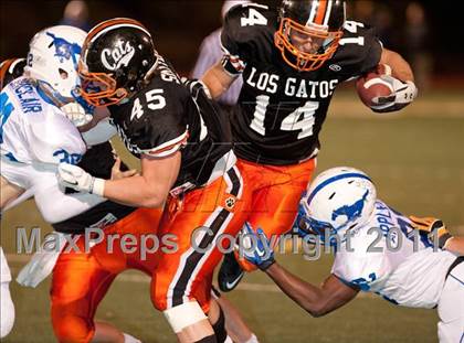 Thumbnail 2 in Pioneer vs. Los Gatos (CIF CCS D2 Final) photogallery.