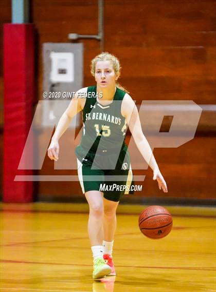 Thumbnail 2 in St. Bernard's vs. Saint Mary's (CIF NCS D4 Quarterfinal) photogallery.