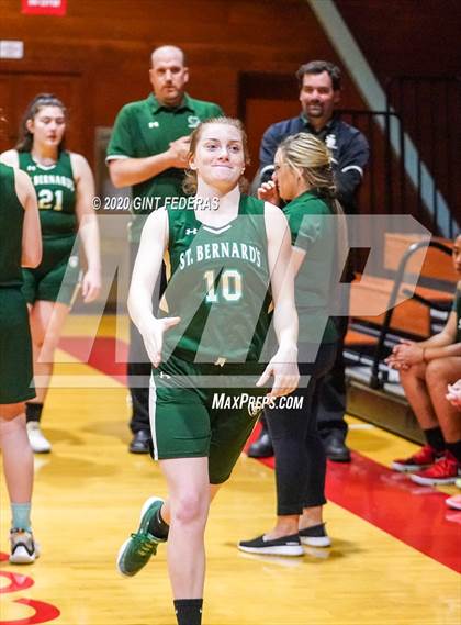Thumbnail 3 in St. Bernard's vs. Saint Mary's (CIF NCS D4 Quarterfinal) photogallery.