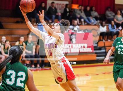 Thumbnail 3 in St. Bernard's vs. Saint Mary's (CIF NCS D4 Quarterfinal) photogallery.