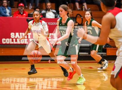 Thumbnail 2 in St. Bernard's vs. Saint Mary's (CIF NCS D4 Quarterfinal) photogallery.