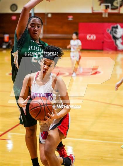 Thumbnail 2 in St. Bernard's vs. Saint Mary's (CIF NCS D4 Quarterfinal) photogallery.