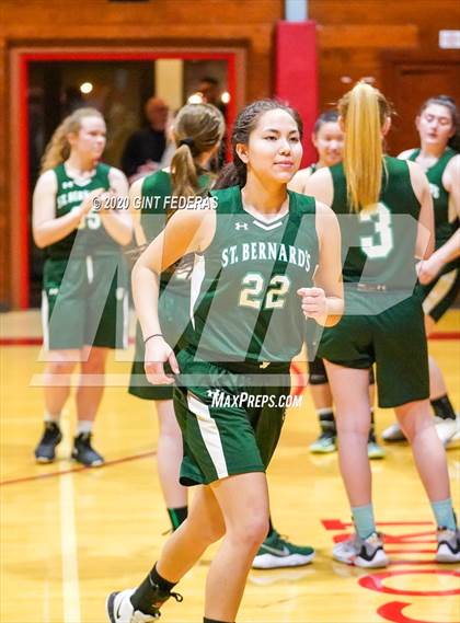 Thumbnail 3 in St. Bernard's vs. Saint Mary's (CIF NCS D4 Quarterfinal) photogallery.