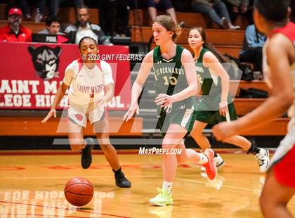 Thumbnail 1 in St. Bernard's vs. Saint Mary's (CIF NCS D4 Quarterfinal) photogallery.