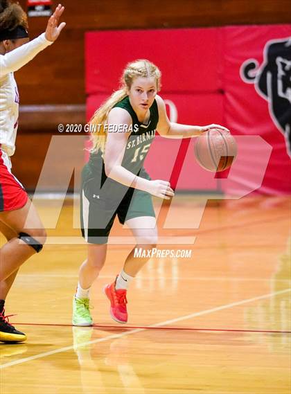 Thumbnail 3 in St. Bernard's vs. Saint Mary's (CIF NCS D4 Quarterfinal) photogallery.
