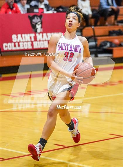 Thumbnail 3 in St. Bernard's vs. Saint Mary's (CIF NCS D4 Quarterfinal) photogallery.