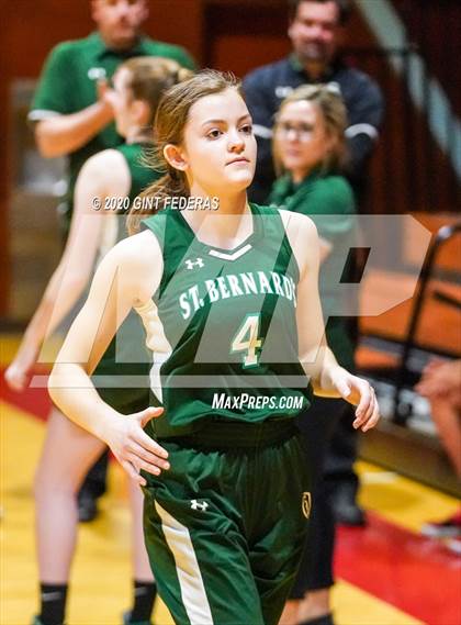 Thumbnail 2 in St. Bernard's vs. Saint Mary's (CIF NCS D4 Quarterfinal) photogallery.