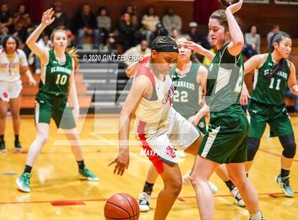 Thumbnail 2 in St. Bernard's vs. Saint Mary's (CIF NCS D4 Quarterfinal) photogallery.