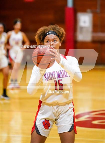 Thumbnail 2 in St. Bernard's vs. Saint Mary's (CIF NCS D4 Quarterfinal) photogallery.