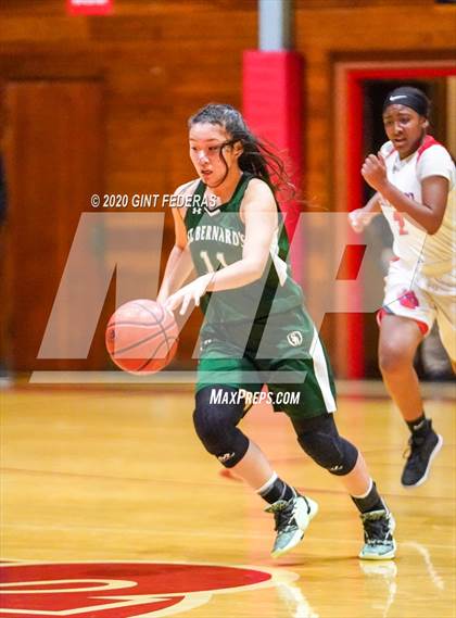 Thumbnail 2 in St. Bernard's vs. Saint Mary's (CIF NCS D4 Quarterfinal) photogallery.