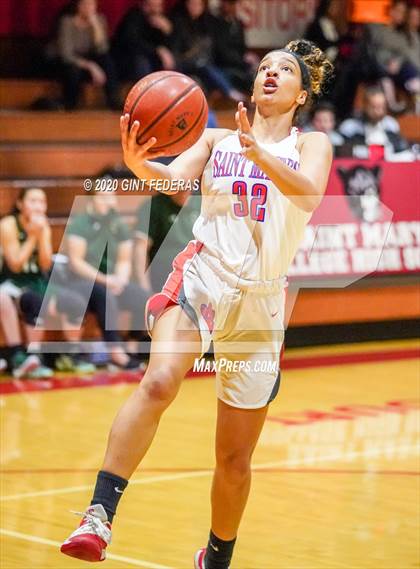 Thumbnail 3 in St. Bernard's vs. Saint Mary's (CIF NCS D4 Quarterfinal) photogallery.