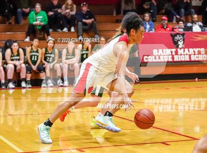 Thumbnail 3 in St. Bernard's vs. Saint Mary's (CIF NCS D4 Quarterfinal) photogallery.