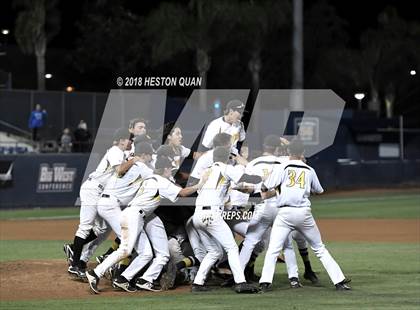 Thumbnail 2 in Foothill vs. Capistrano Valley (CIF-SS D1 Final) photogallery.