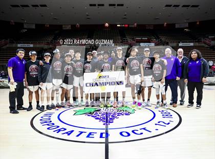 Thumbnail 1 in McFarland vs. Madera South (CIF CS Division 5 Championship) photogallery.