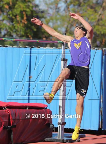 Thumbnail 1 in CIF SCVAL Track & Field Championship  photogallery.