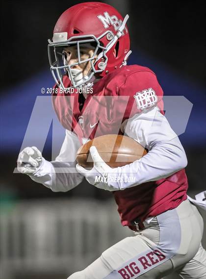 Thumbnail 1 in Brentwood Academy @ Montgomery Bell Academy (TSSAA D2 3A Semifinal) photogallery.
