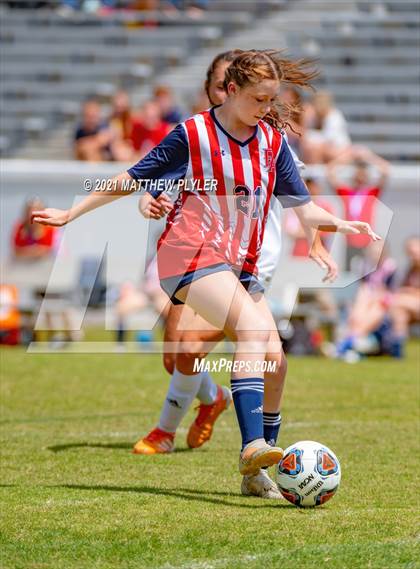 Thumbnail 2 in Franklin Academy vs. Community School of Davidson (1 of 2 - NCHSAA 1A Final - the Game) photogallery.