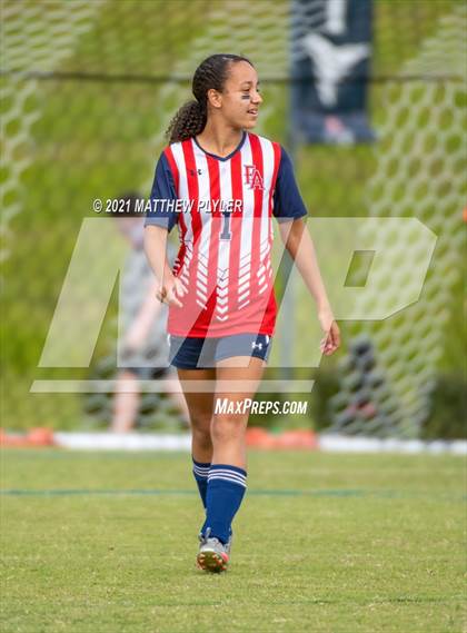 Thumbnail 2 in Franklin Academy vs. Community School of Davidson (1 of 2 - NCHSAA 1A Final - the Game) photogallery.