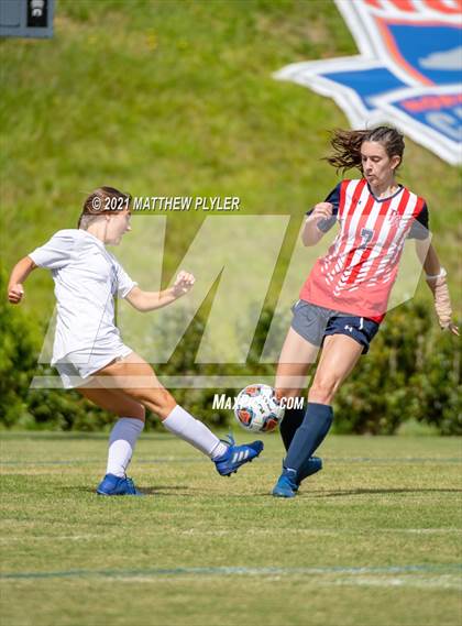 Thumbnail 2 in Franklin Academy vs. Community School of Davidson (1 of 2 - NCHSAA 1A Final - the Game) photogallery.