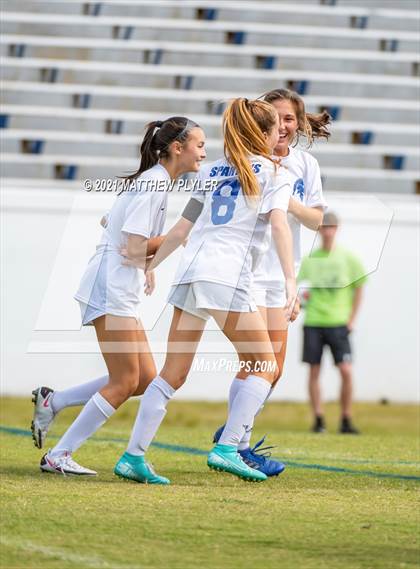 Thumbnail 3 in Franklin Academy vs. Community School of Davidson (1 of 2 - NCHSAA 1A Final - the Game) photogallery.