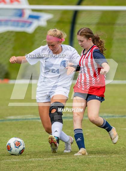 Thumbnail 1 in Franklin Academy vs. Community School of Davidson (1 of 2 - NCHSAA 1A Final - the Game) photogallery.