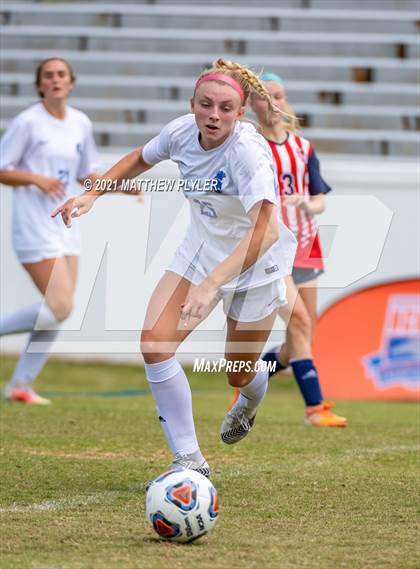 Thumbnail 1 in Franklin Academy vs. Community School of Davidson (1 of 2 - NCHSAA 1A Final - the Game) photogallery.