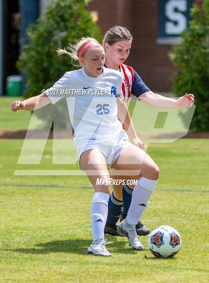 Thumbnail 1 in Franklin Academy vs. Community School of Davidson (1 of 2 - NCHSAA 1A Final - the Game) photogallery.