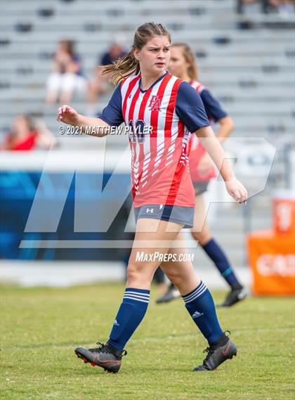 Thumbnail 2 in Franklin Academy vs. Community School of Davidson (1 of 2 - NCHSAA 1A Final - the Game) photogallery.