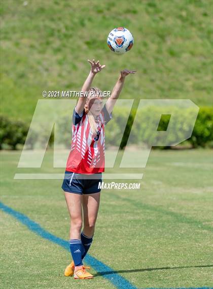 Thumbnail 2 in Franklin Academy vs. Community School of Davidson (1 of 2 - NCHSAA 1A Final - the Game) photogallery.