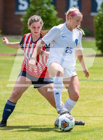 Thumbnail 2 in Franklin Academy vs. Community School of Davidson (1 of 2 - NCHSAA 1A Final - the Game) photogallery.