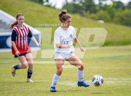 Thumbnail 2 in Franklin Academy vs. Community School of Davidson (1 of 2 - NCHSAA 1A Final - the Game) photogallery.