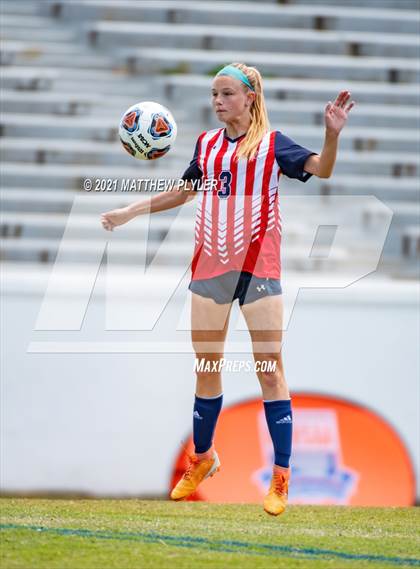 Thumbnail 3 in Franklin Academy vs. Community School of Davidson (1 of 2 - NCHSAA 1A Final - the Game) photogallery.