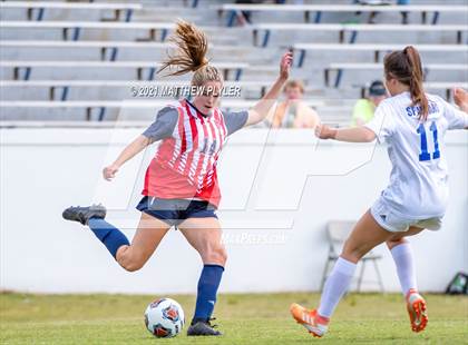 Thumbnail 3 in Franklin Academy vs. Community School of Davidson (1 of 2 - NCHSAA 1A Final - the Game) photogallery.