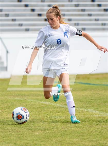 Thumbnail 2 in Franklin Academy vs. Community School of Davidson (1 of 2 - NCHSAA 1A Final - the Game) photogallery.